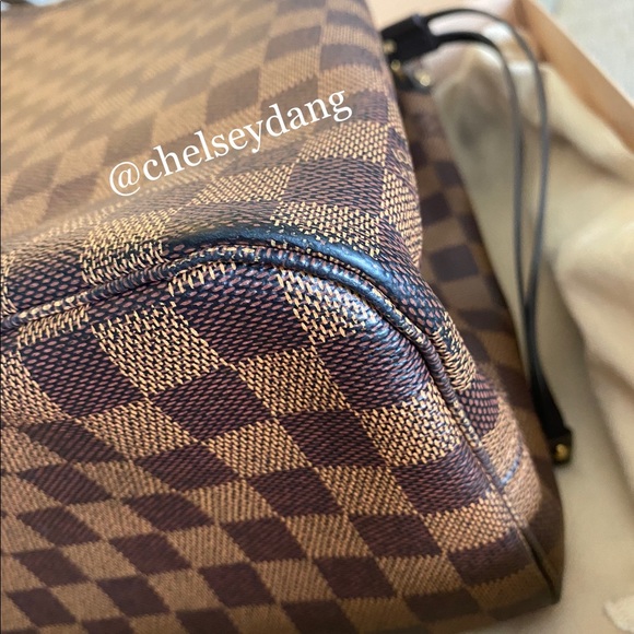 Louis Vuitton Neverfull MM Cherry Damier Ebene - Picture 4 of 13